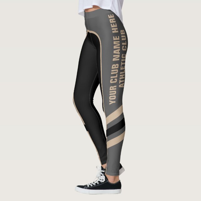 Leggings Polainas adaptables del club/del equipo/del (Izquierda)