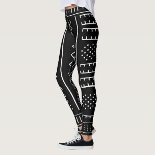 Leggings Polainas africanas del diseño del modelo