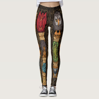 Leggings Polainas animales del tótem