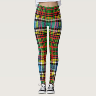 Leggings Polainas antiguas del tartán del clan de Anderson