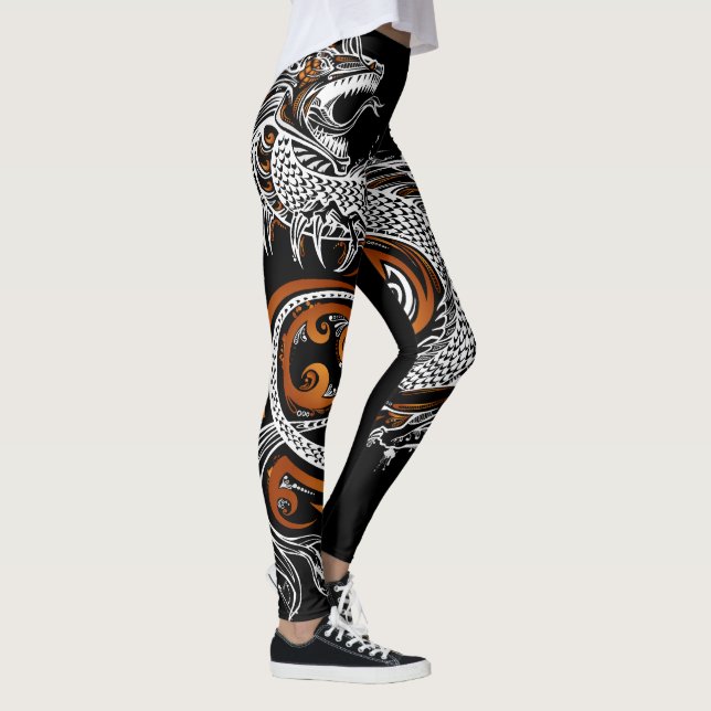 Leggings Polainas asiáticas creadas para requisitos (Derecha)