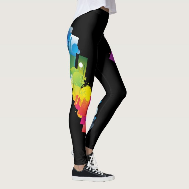 Leggings polainas atractivas del entrenamiento (Derecha)