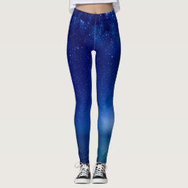 Leggings Polainas azules del personalizado del cielo