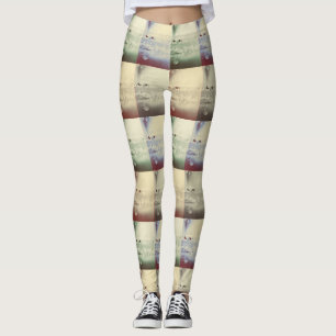 Leggings Polainas blancas como la nieve