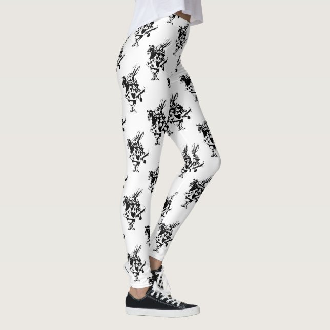 Leggings Polainas blancas del conejo (Derecha)