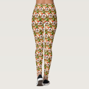 Leggings Polainas caprichosas de la acuarela del coro del