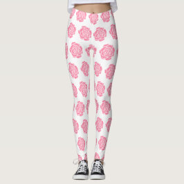 Leggings Polainas color de rosa rosadas