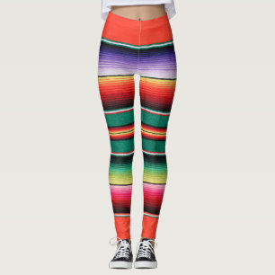 Leggings Polainas combinadas mexicanas del modelo