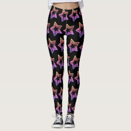 Leggings Polainas con las estrellas