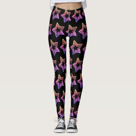 Leggings Polainas con las estrellas