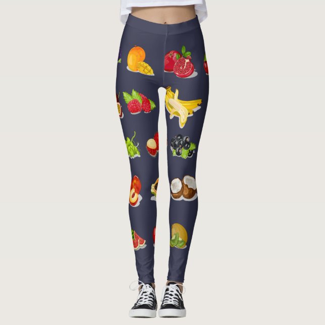 Leggings Polainas con sabor a fruta #2 (Anverso)