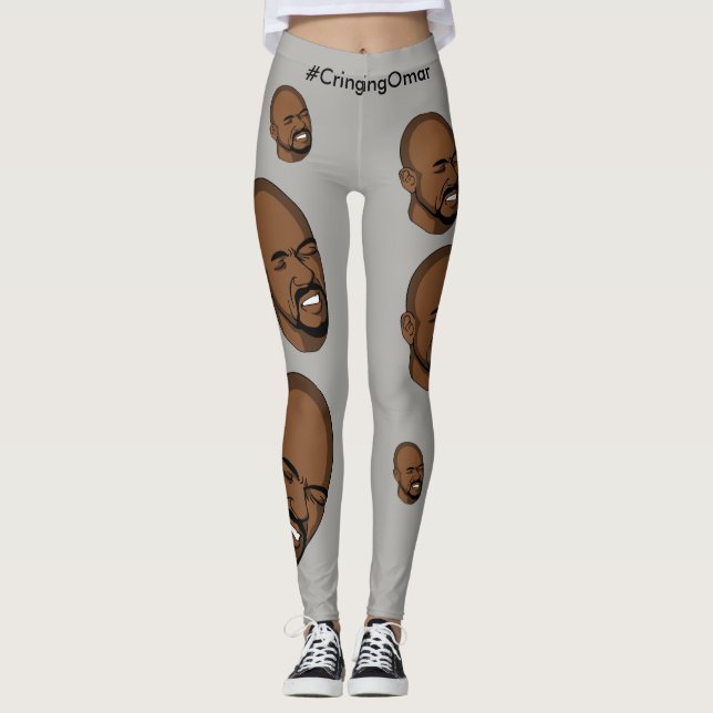 Leggings Polainas Cringing de Omar (Anverso)