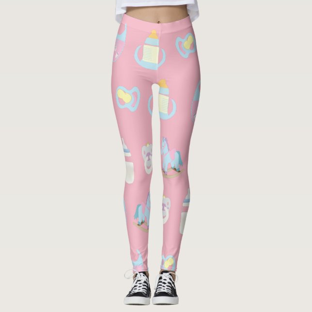 Leggings Polainas de ABDL el | AdultBaby el | Baby4Life (Anverso)