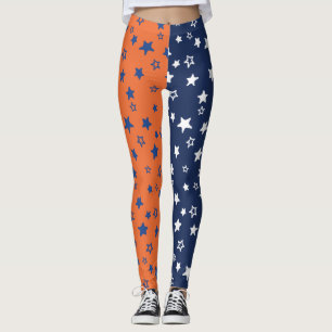 Leggings Polainas de Allstar de la marina de guerra y del