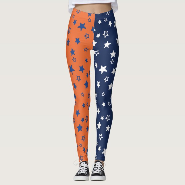 Leggings Polainas de Allstar de la marina de guerra y del (Anverso)