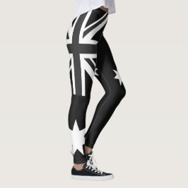 Leggings Polainas de Australia blancos y negros
