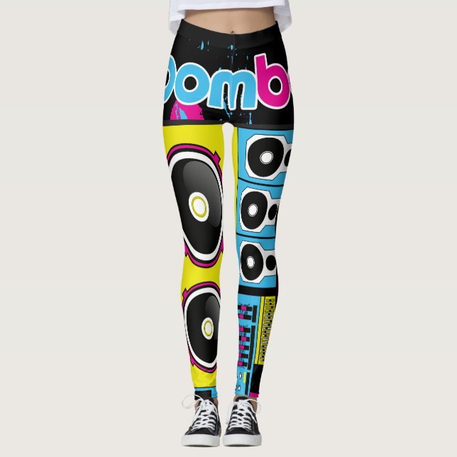 Leggings Polainas de Boombox (Anverso)