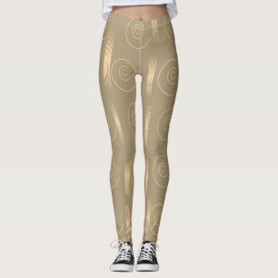 Leggings polainas de cobre