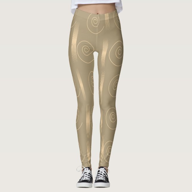 Leggings polainas de cobre (Anverso)