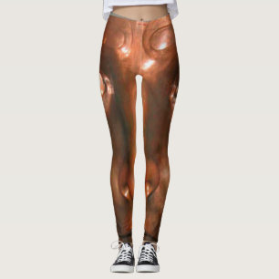LEGGINGS POLAINAS DE COBRE