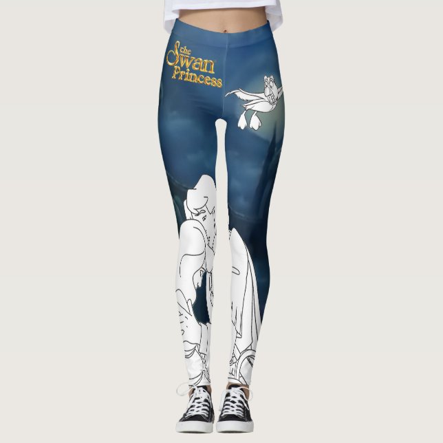 Leggings Polainas de Derek, del Odette y del frailecillo (Anverso)