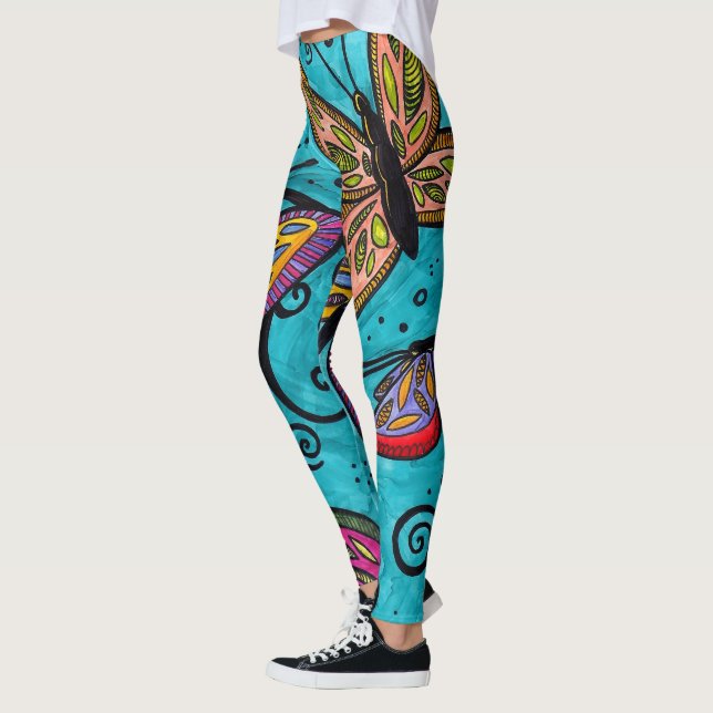 Leggings Polainas de "Flutterbye" (Izquierda)