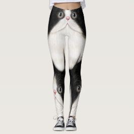 Leggings Polainas de Furball del amante del gato