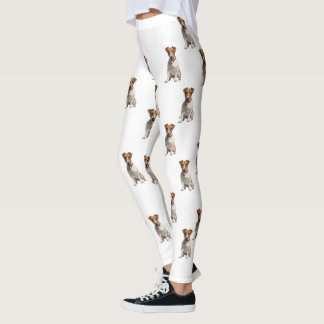 Leggings Polainas de Jack Russel Terrier de las mujeres