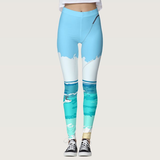 Leggings Polainas de Kitesurf (Anverso)