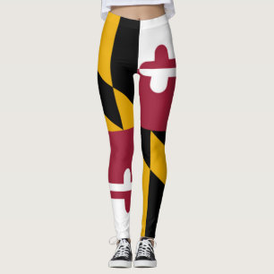 Leggings Polainas de la bandera de Maryland