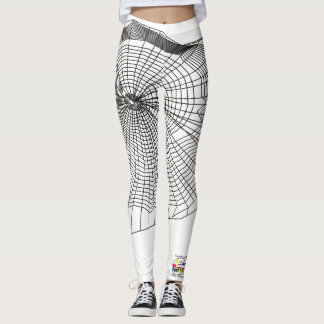 Leggings Polainas de la bruja de la calabaza del fantasma