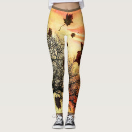 Leggings Polainas de la caída