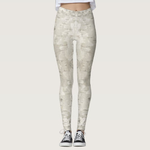 Leggings Polainas de la corteza de abedul