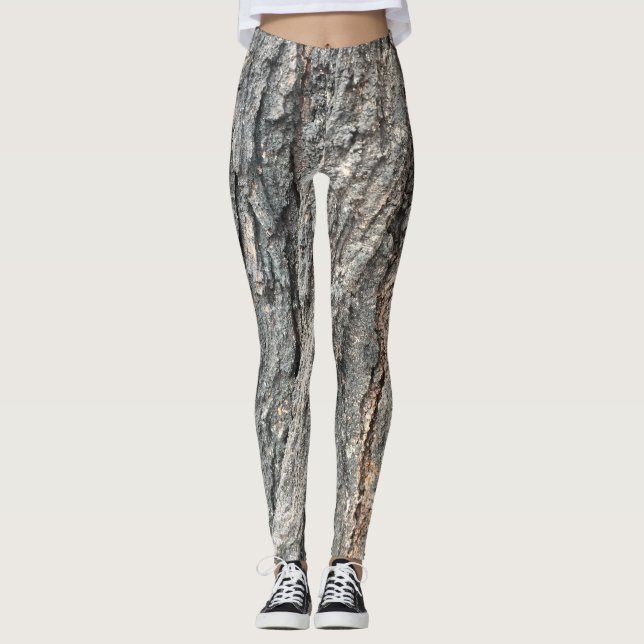 LEGGINGS POLAINAS DE LA CORTEZA DE ÁRBOL (Anverso)