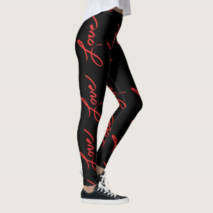 Leggings Polainas de la danza del amor