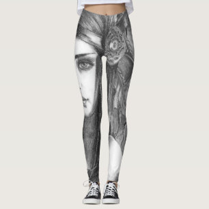 Leggings Polainas de la diosa del nativo americano