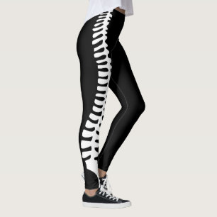 Leggings Polainas de la espina dorsal de la quiropráctica