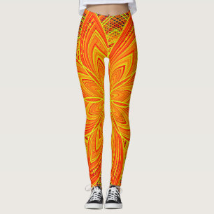 Leggings Polainas de la explosión de la estrella
