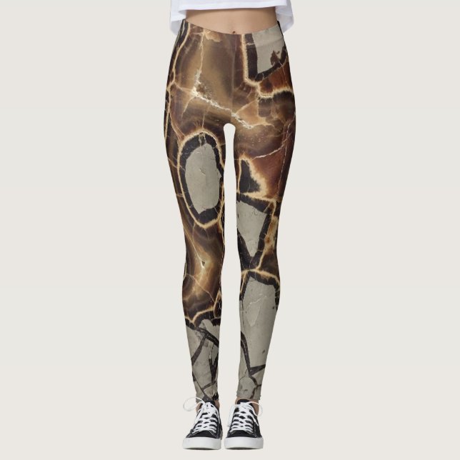 Leggings Polainas de la geología (Anverso)