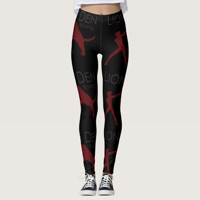 Leggings Polainas de la guarida de los leones (Anverso)