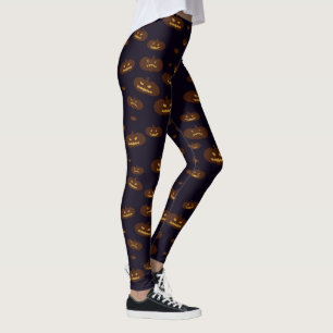 Leggings Polainas de la linterna de Jack O