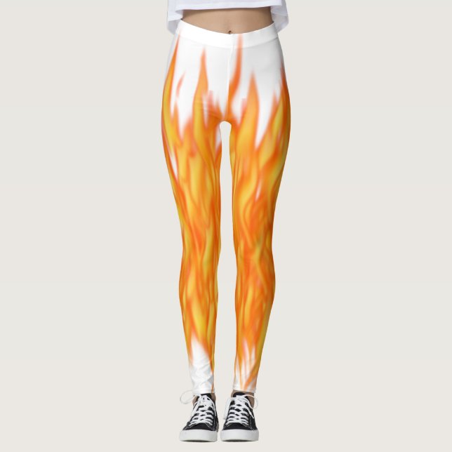 Leggings Polainas de la llama (Anverso)