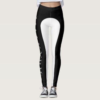 Leggings Polainas de la marca de Valkyrie - blancos y