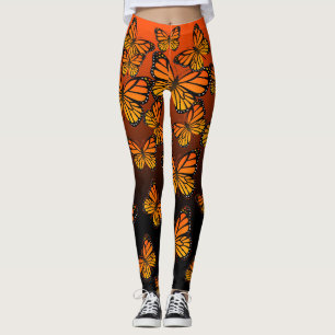 Leggings Polainas de la mariposa