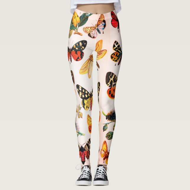 Leggings Polainas de la MARIPOSA (Anverso)