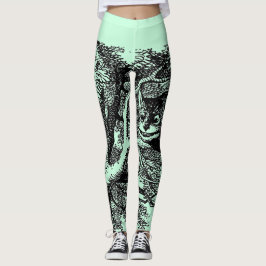 Leggings Polainas de la mueca de Cheshire