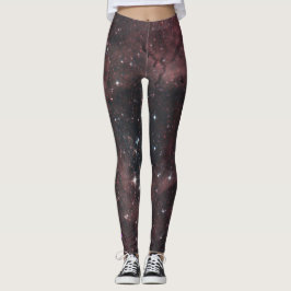 Leggings Polainas de la nebulosa del rosetón