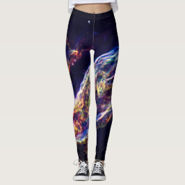 Leggings polainas de la nebulosa del velo
