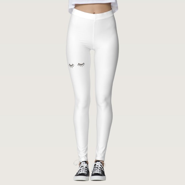 Leggings Polainas de la pestaña (Anverso)