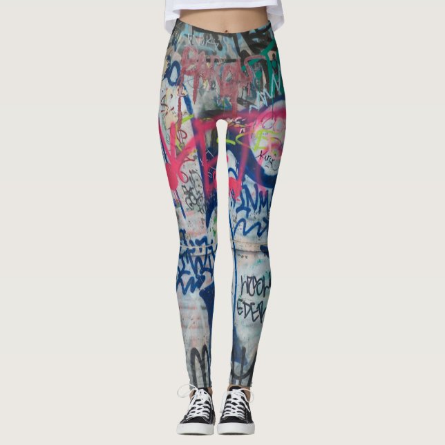 Leggings Polainas de la pintada (Anverso)